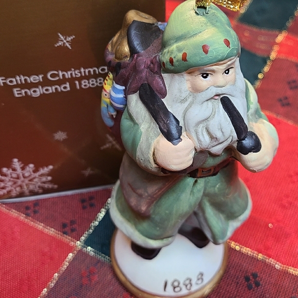 Limited Edition Christmas Ornament of Santa - Picture 6 of 7